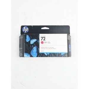HP 72 130-ml Magenta DesignJet Ink Cartridge C9372A Exp feb 2022